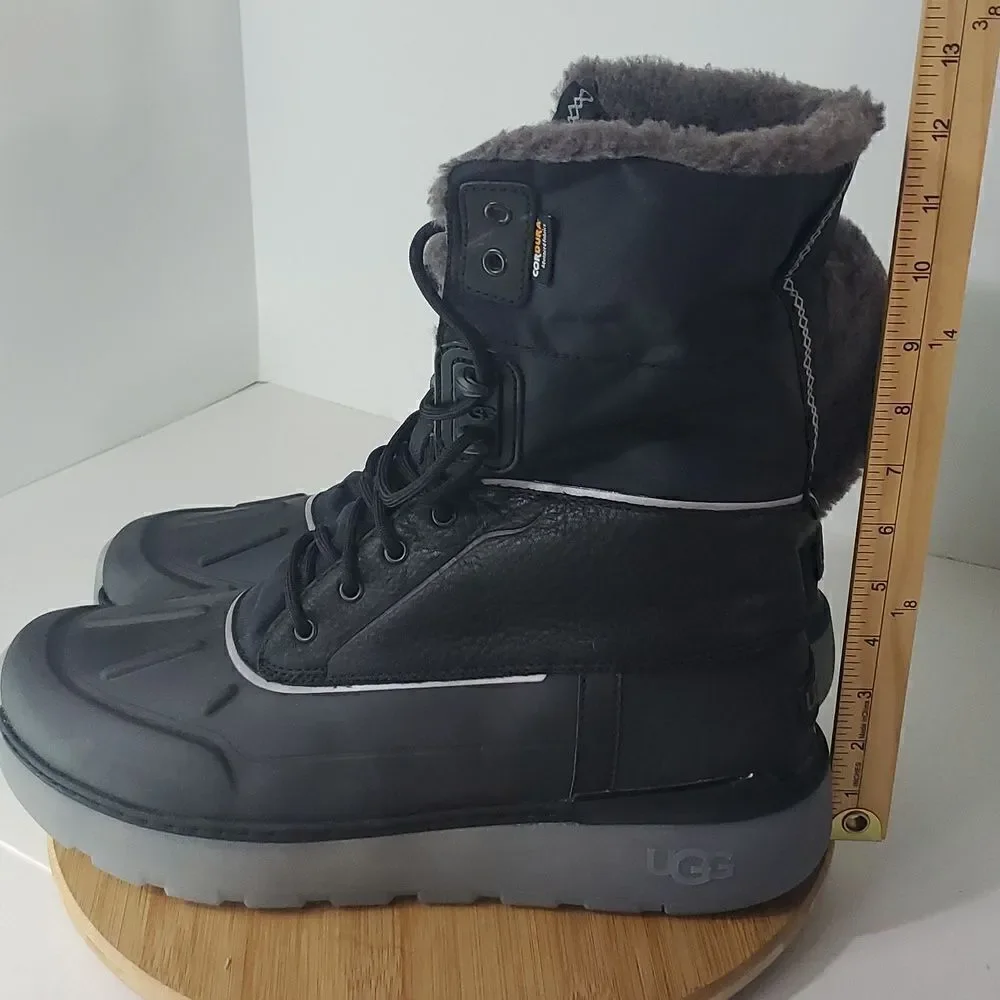UGG Men's City Butte Weather Boot Black Size 15